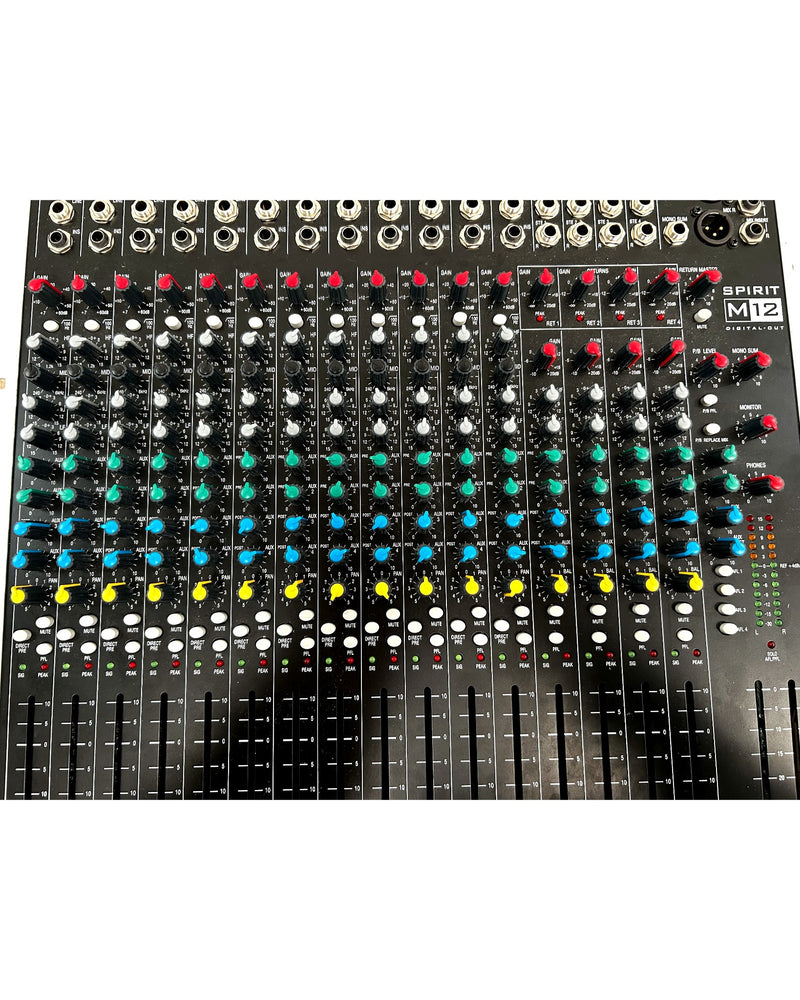 Soundcraft Spirit M12 - Mixer - Very Good - Image 12