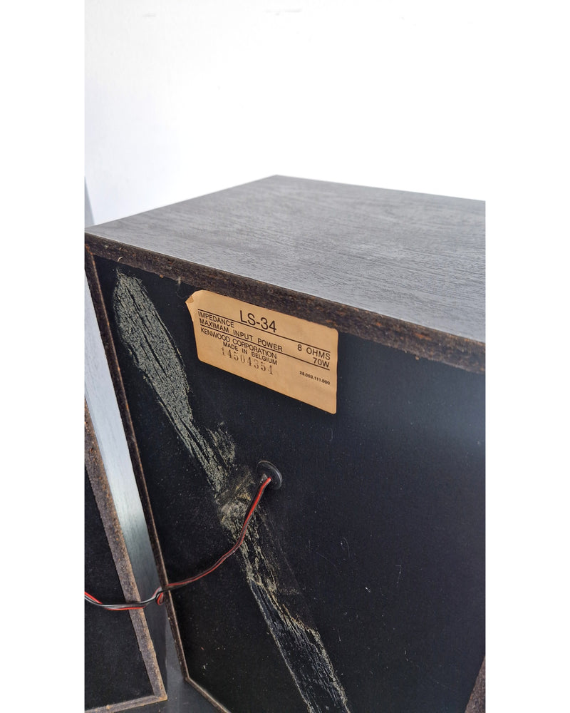 Kenwood LS34 - Hi-Fi Speakers - Black - Good - Image 7