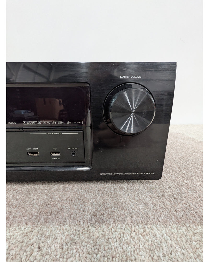 Denon AVR-X2100W - Receiver - Black - Very Good w/ Original Box & Manuals - image 7