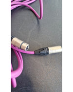 Van Damme 25ft Microphone Cable - Purple – Microphone cable - Excellent - Image 2