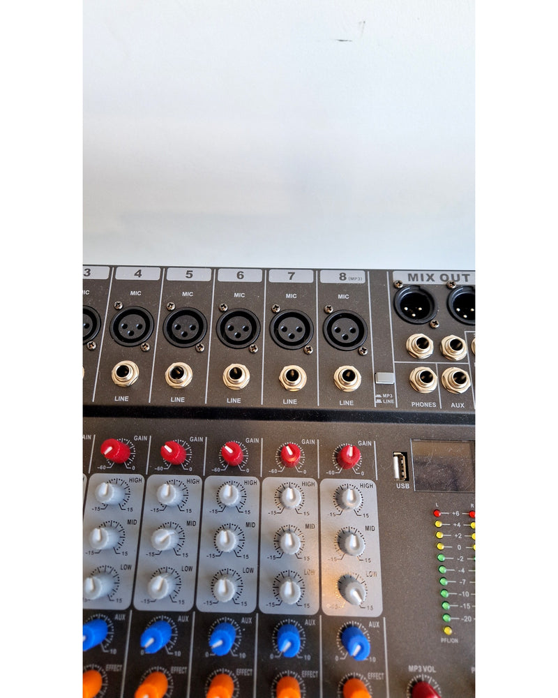 GMUME 8 Channel Professional Mixer - Mixer - Good - Image 17