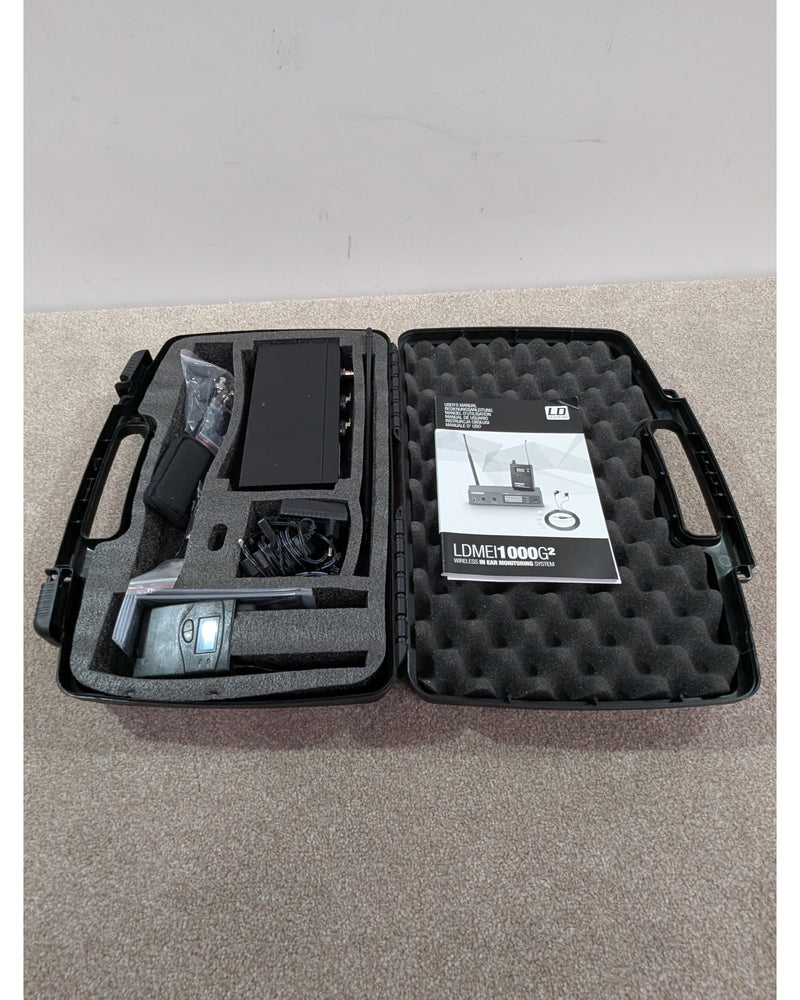LD MEI1000G2 - Wireless System - Black - Very Good w/ Original Box, Manuals, Power Supply - image 13