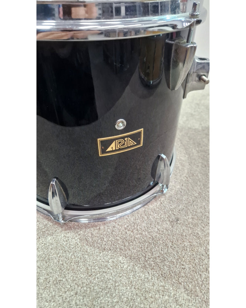 Aria 13" Tom Tom · - Acoustic Drum - Black - Fair - image 4
