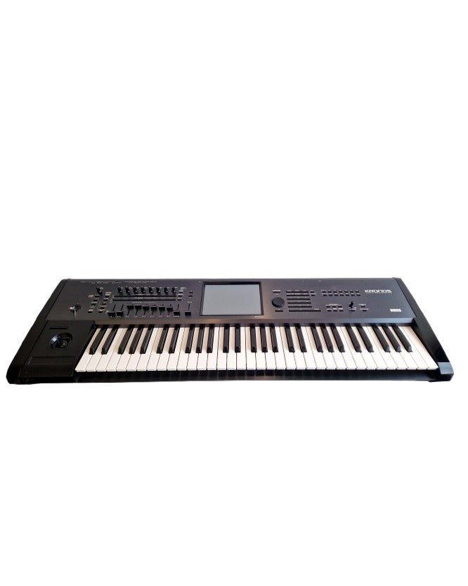Korg Kronos-61 - Synthesizer Keyboards - Black - Excellent w/ Hard Case & sustain pedal - Image 1