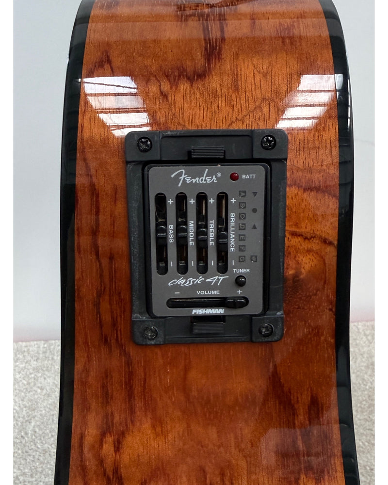Fender CD-220SCE Bubinga - Acoustic Guitar - Natural - Like New w/ Hard Case - image 8