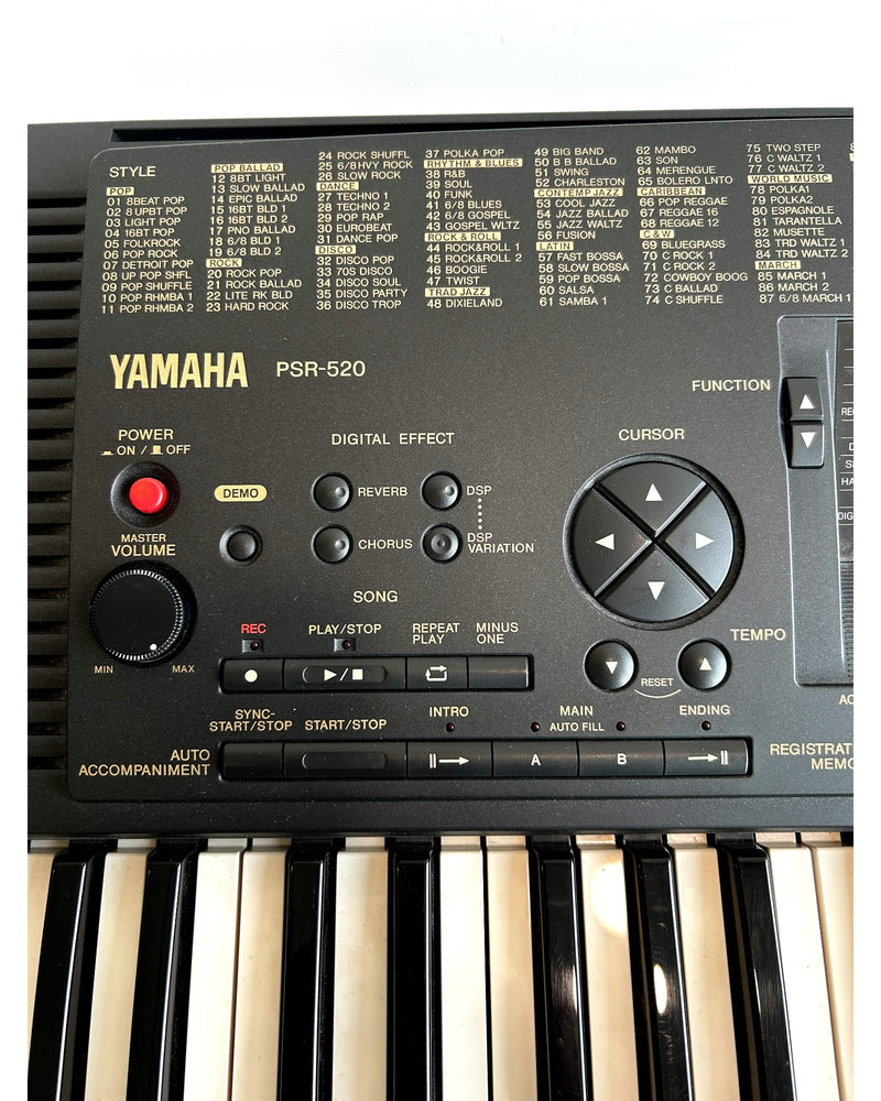 Yamaha PSR-520 - Musical Keyboards - Excellent w/ Power Supply - Image 9
