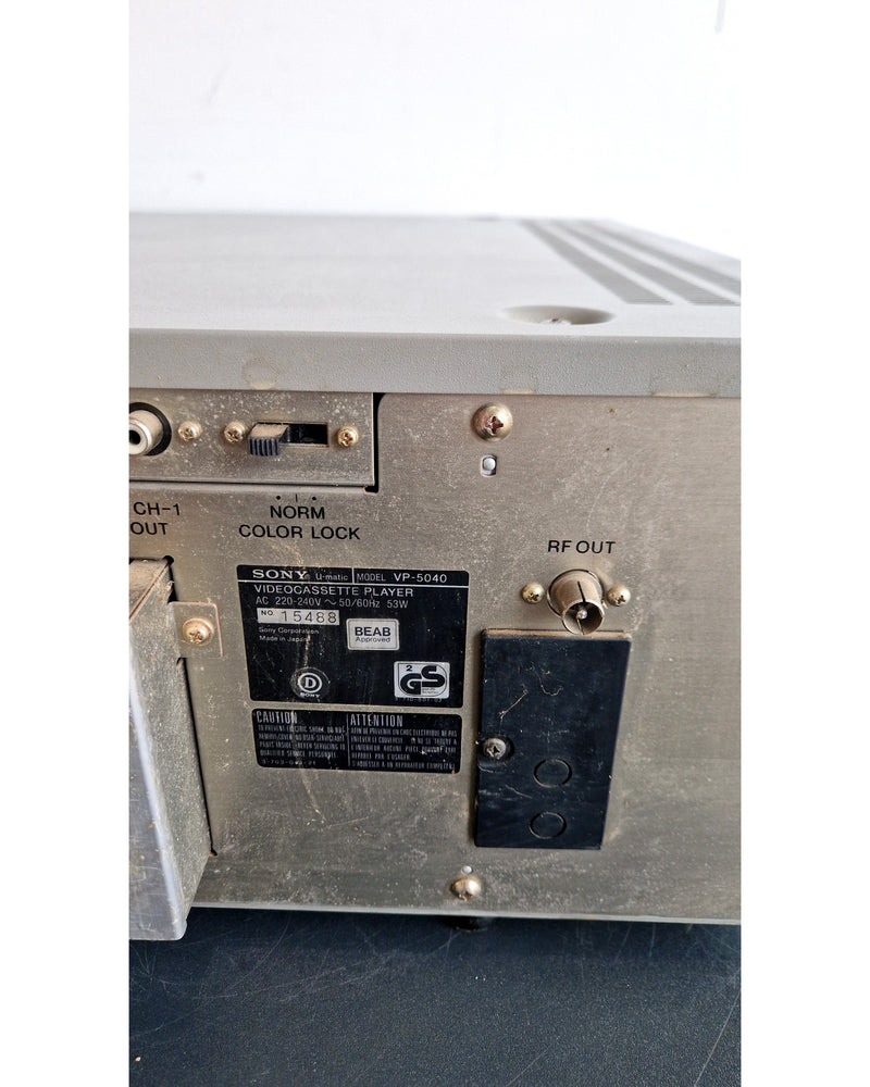 Sony VP-5040 - Video Recorder - Cream - Good - image 12