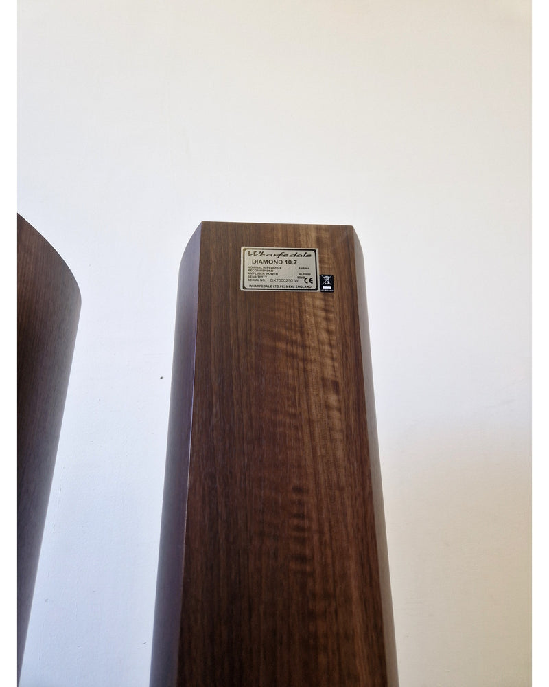 Wharfedale Diamond 10.7 - Hi-Fi Speakers - Pair - Wood Finish - Excellent w/ Original Box & Manuals - Image 4
