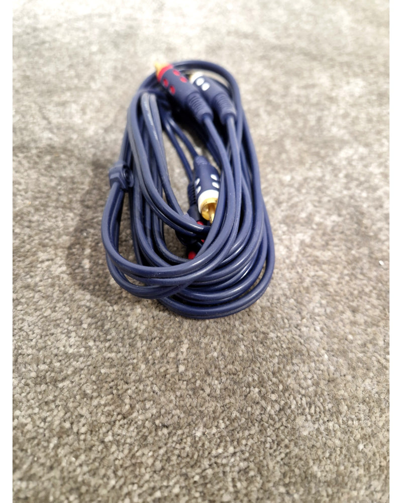 Nexara 8ft Phono Cable - Blue – Phono Cable - Excellent w/ Original Box - Image 3