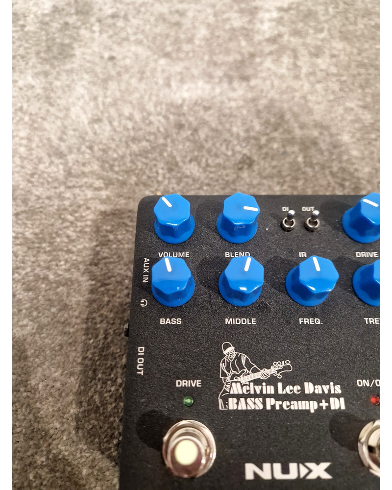NUX NBP-5 Melvin Lee Davis Bass Preamp + DI - Effects Pedal - Excellent - Image 9