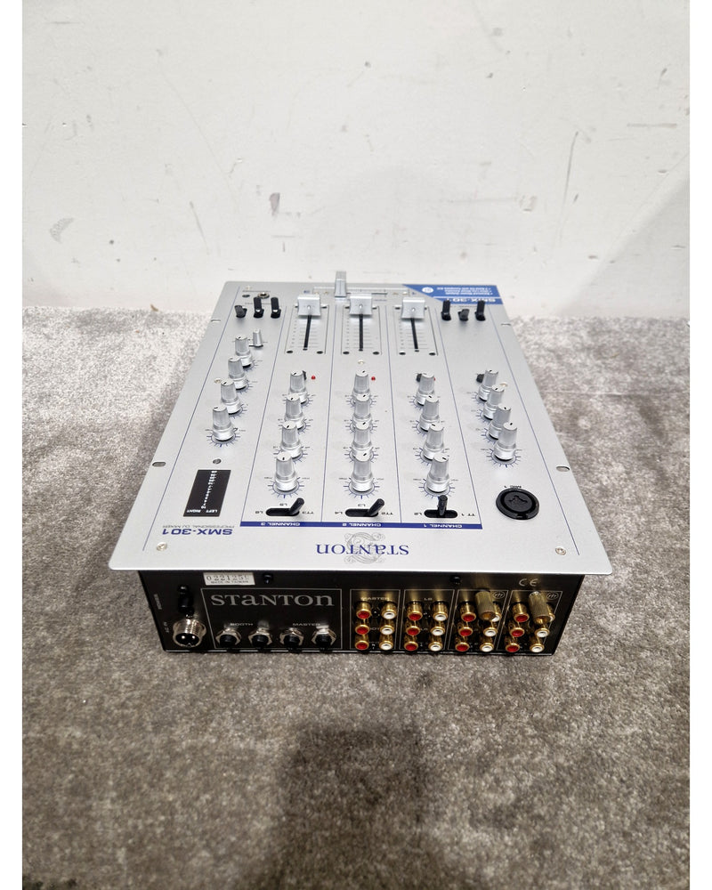 Stanton SMX-301 - DJ Mixer - White/Silver - Excellent w/ Original Box & Power Supply - Image 5