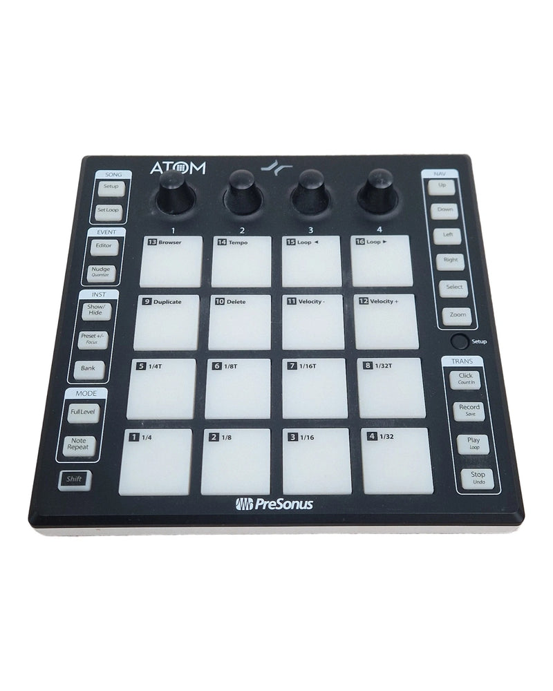 PreSonus ATOM - MIDI Controller - Black - Excellent - image 1