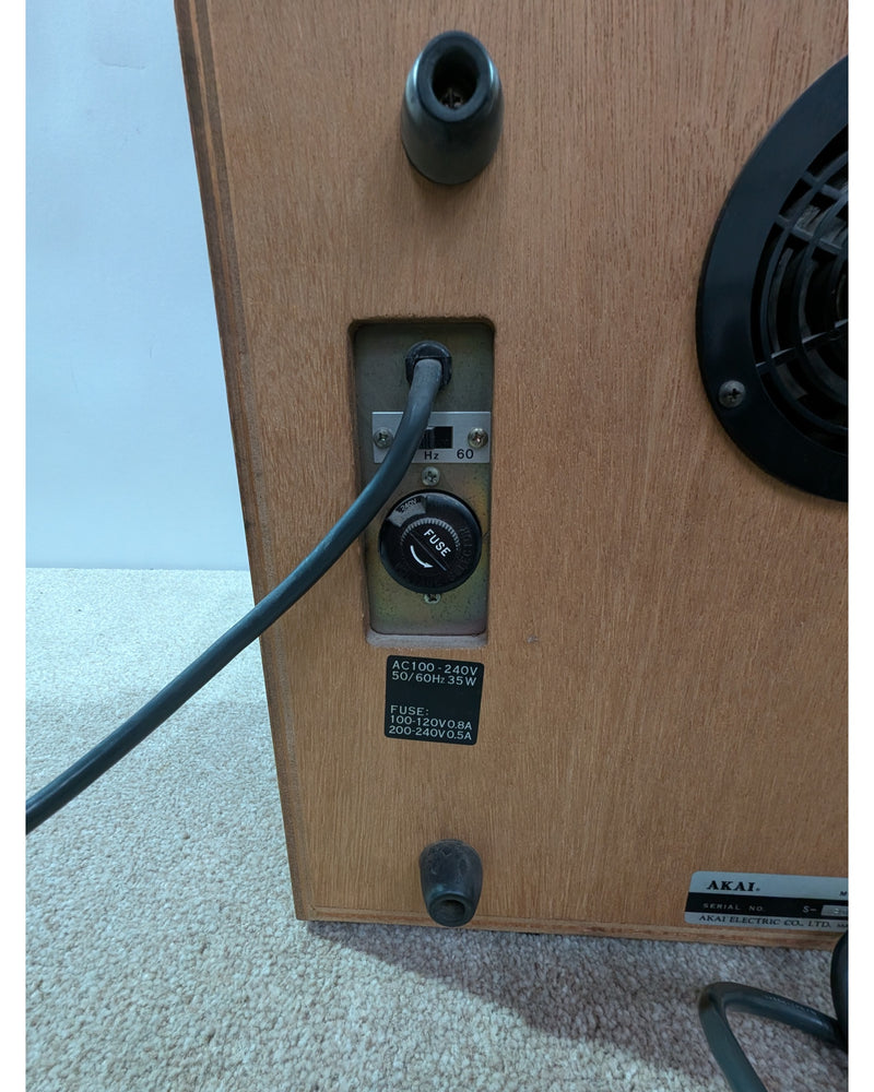 Akai 4000DS - Reel to Reel Tape Player - Silver/Black/Wood - Good w/ Manuals - image 13