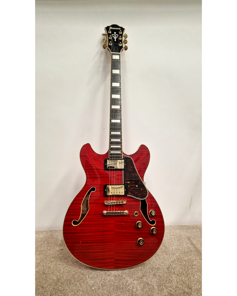 Ibanez AS93FM-TCD - Electric Guitar - Transparent Cherry Red - Excellent w/ Soft Case - image 3