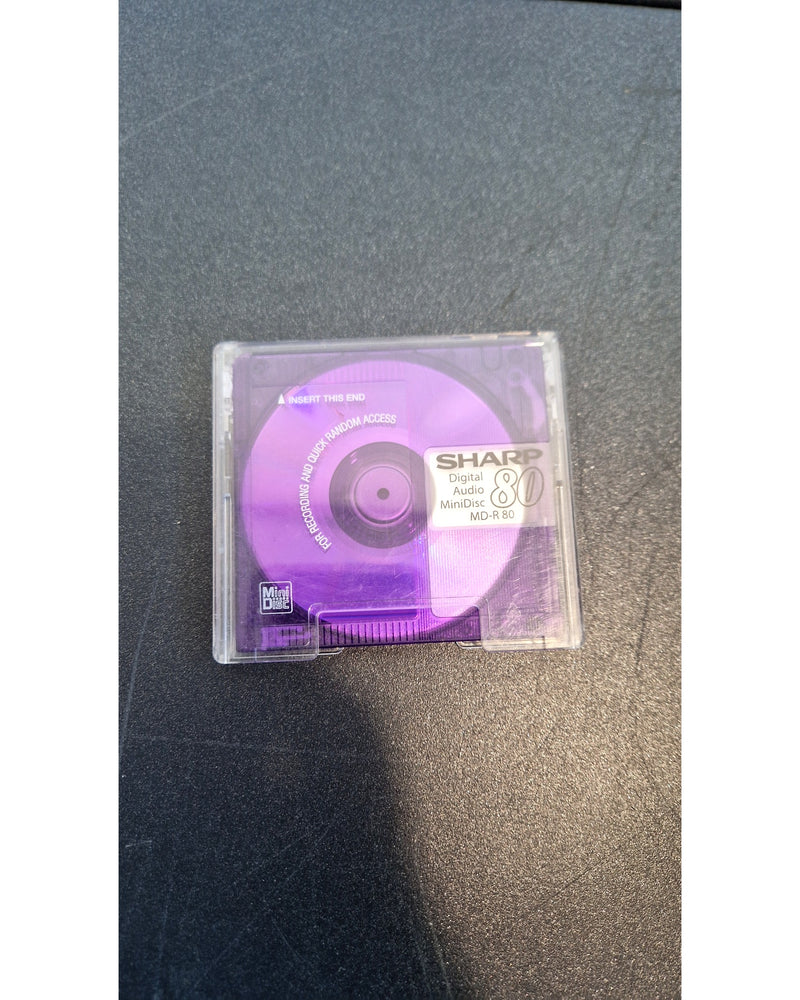 Sharp MD-R80 - Purple Single – Minidisc Recorder - Excellent - Image 5