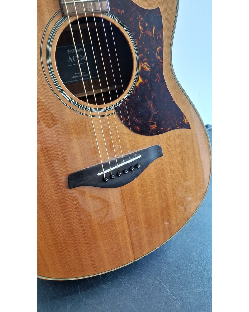 Yamaha AC1M - Acoustic Guitars - Natural - Refurbished w/ Hard Case - Image 13