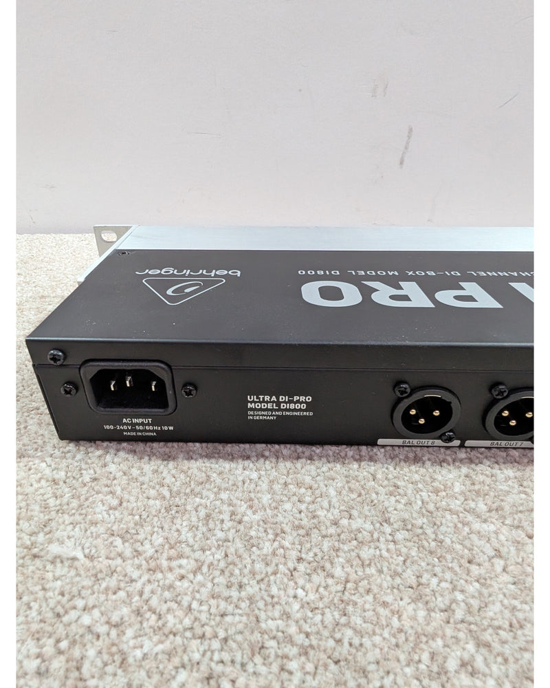 Behringer Ultra DI Pro DI800 - Audio Interface - Excellent w/ Original Box & Manuals - image 12