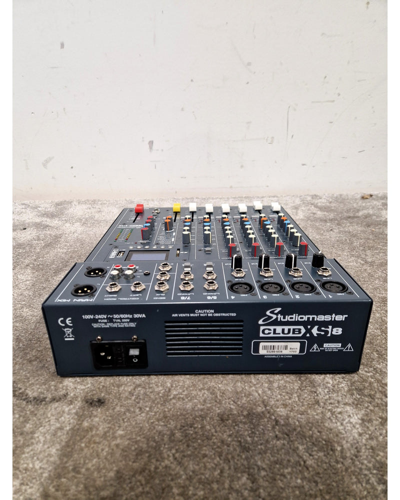 Studiomaster Club XS8 - Mixer - Good - Image 3