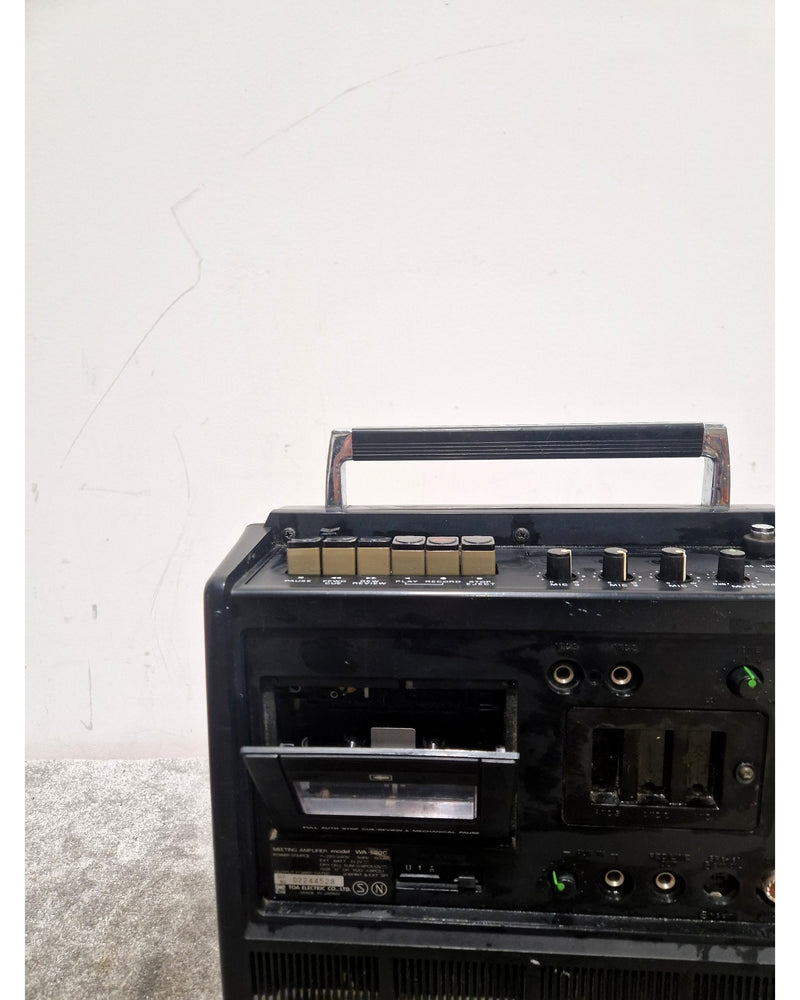 TOA WA-520C - Radio Cassette Recorder - Black - Good - Image 4