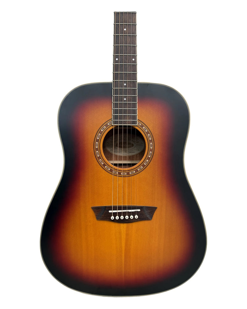 Washburn WD7SATBM-O - Acoustic Guitar - Sunburst - Excellent w/ Soft Case - image 1