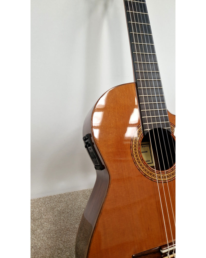 Manuel Raimundo N660-E - Acoustic Guitar - Natural - Good w/ Hard Case - image 7