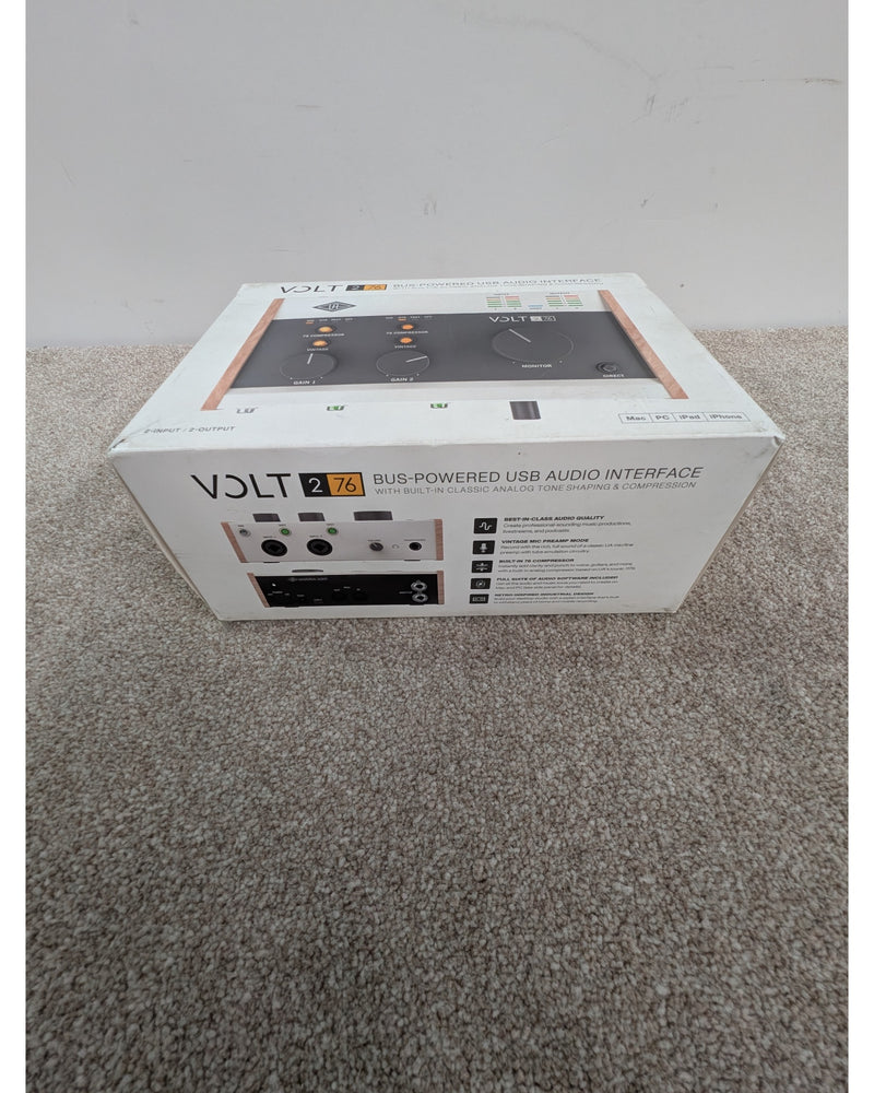Universal Audio Volt 276 USB Audio Interface - Audio Interface - Silver/Black/Natural Wood - Excellent w/ Original Box & Cables - image 17