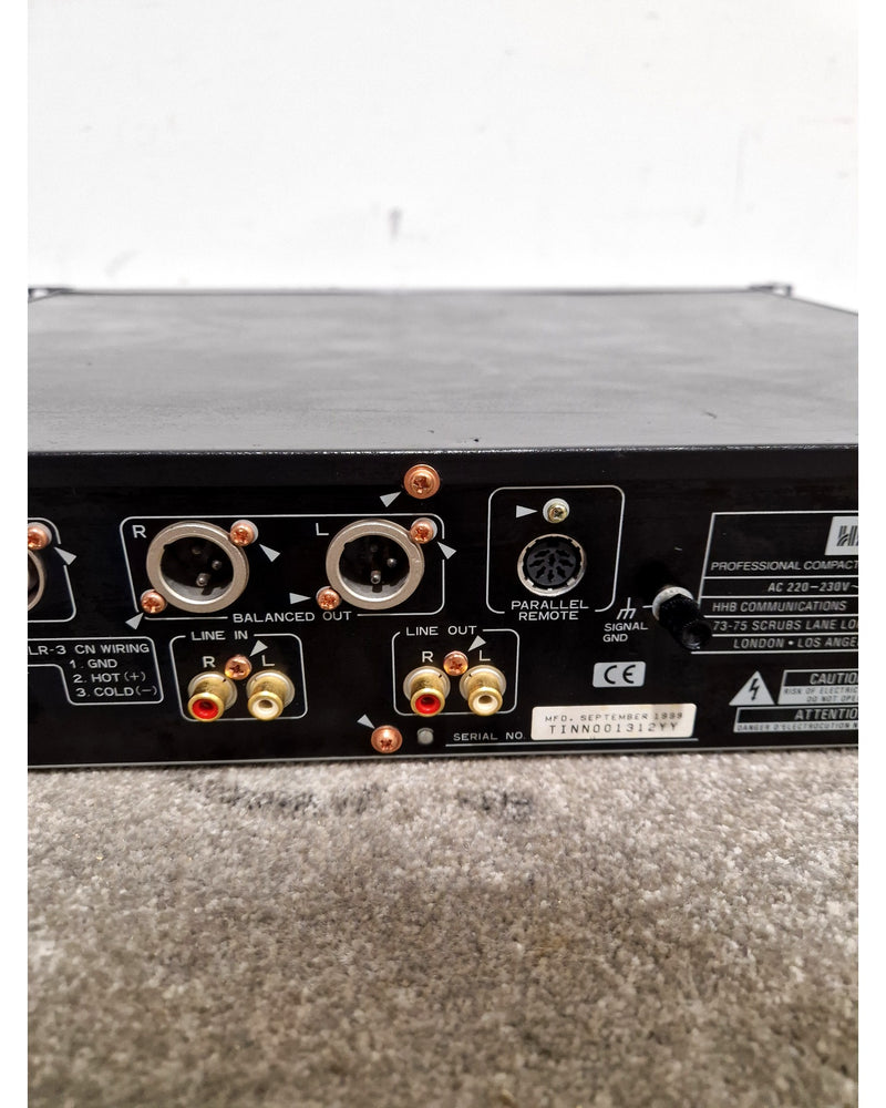HHB CDR-850 - Compact Disc Recorder - Black - Spares or Repair - Image 6