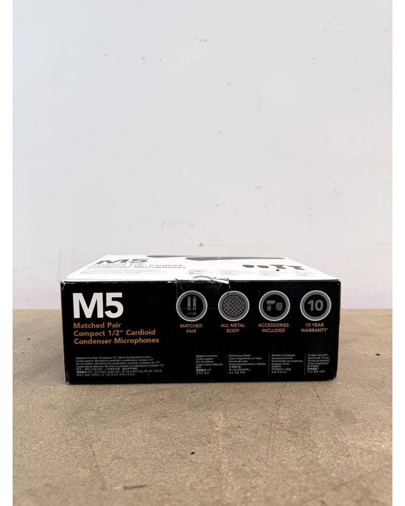 Røde M5 - Condenser Microphones - Black - Like New w/ Original Box - Image 4
