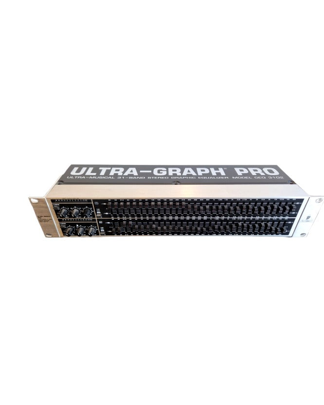 Behringer Ultragraph Pro GEQ 3102 - Equalisers - Good w/ Original Box & Manuals