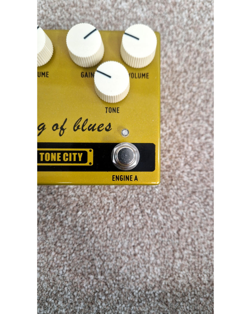 Tone City King of Blues - Overdrive & Distortion Pedals - Gold - Like New - image 6