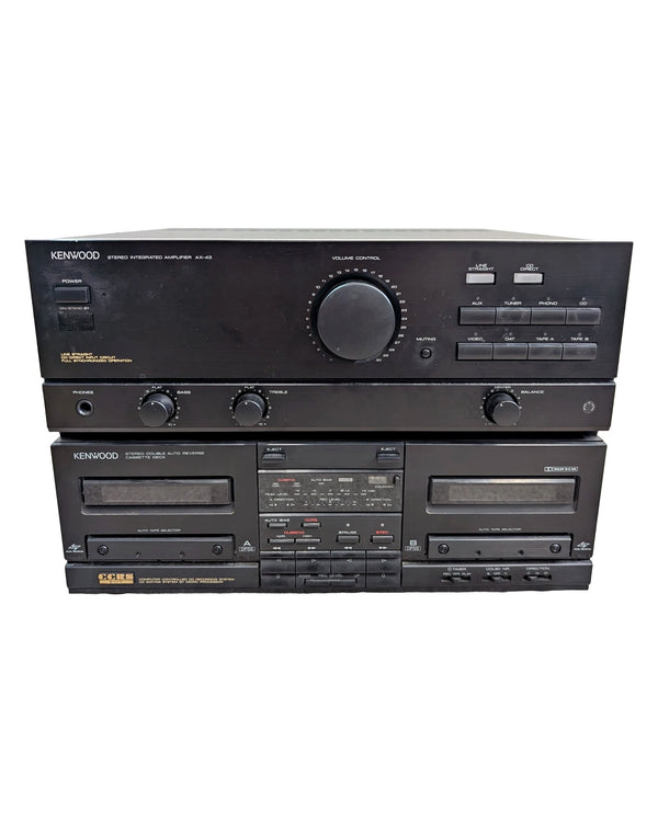 Kenwood AX-43 - Hi-Fi Amplifier - Black - Very Good