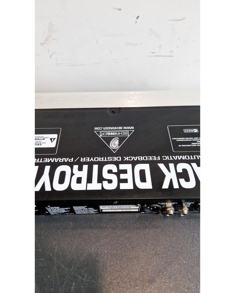 Behringer Feedback Destroyer - Effect Processor - Excellent - Image 16