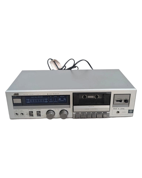 JVC KD-V22 - Cassette Deck - Good w/ Manuals