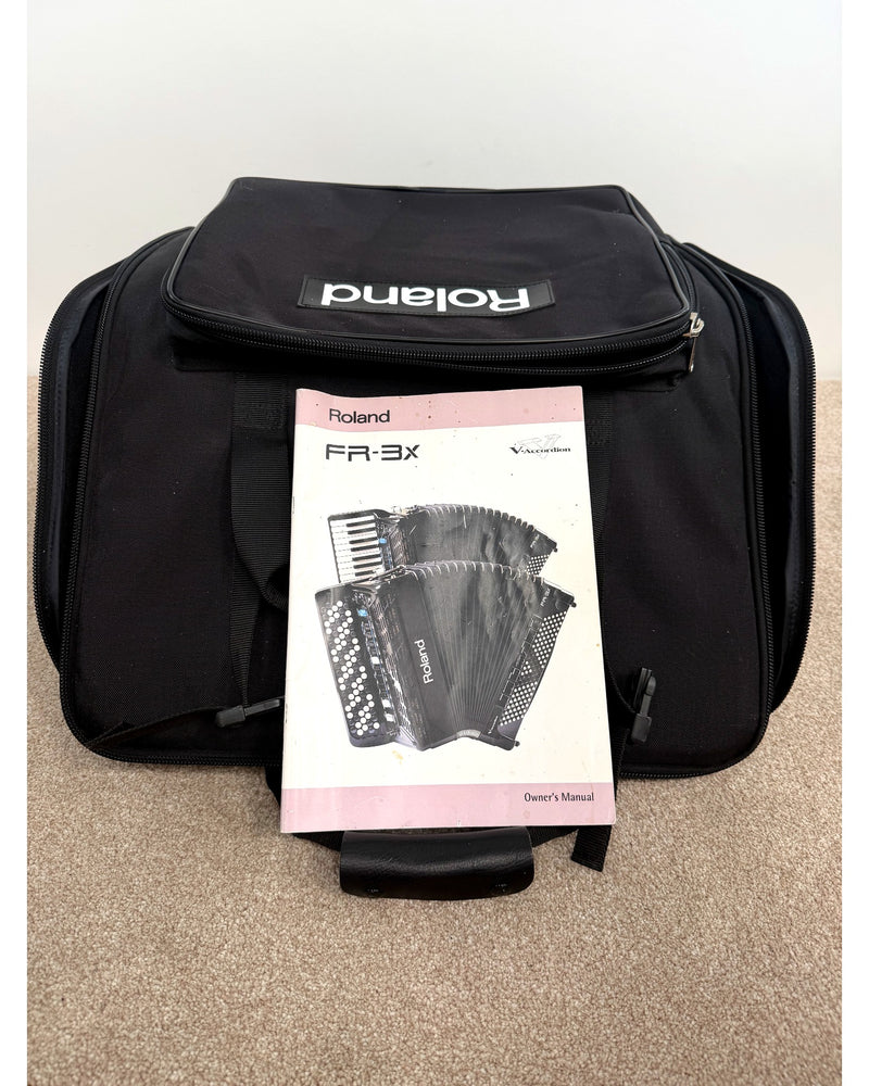 Roland FR-3X - Accordion - Black - Excellent w/ Manuals, Soft Case, Original Power Supply - image 10