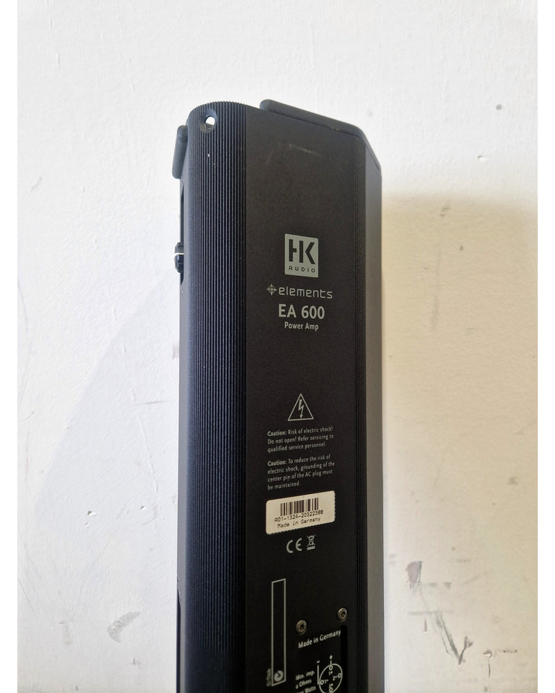 HK Audio Elements EA600 - Power Amplifiers - Black - Good - Image 4