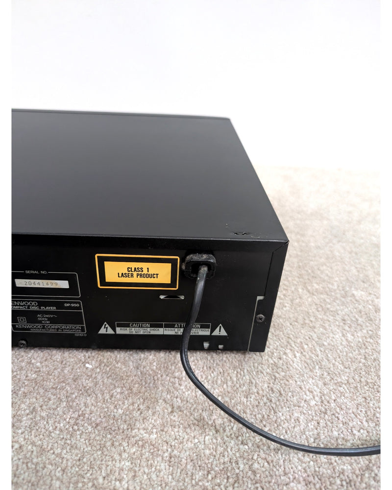Kenwood DP-950 - CD Player - Black - Very Good - image 4