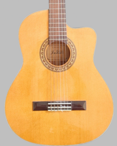 Crafter Junior JC45E Natural Electric Acoustic Classical Guitar
