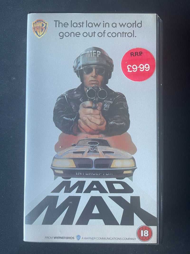 Mad Max - Mel Gibson - PAL VHS Video Tape (1979) - Image 1