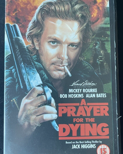 A Prayer For The Dying - VHS Video Tape - PAL - Mickey Rourke (Big Box)