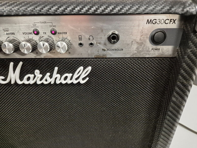 Marshall MG Carbon Fiber MG30CFX 2-Channel 30-Watt Solid State Guitar Amplifier - Image 4