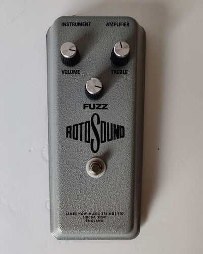 Rotosound Vintage Fuzz Pedal, RFB1 Guitar Effects Pedal - Free UK Shipping
