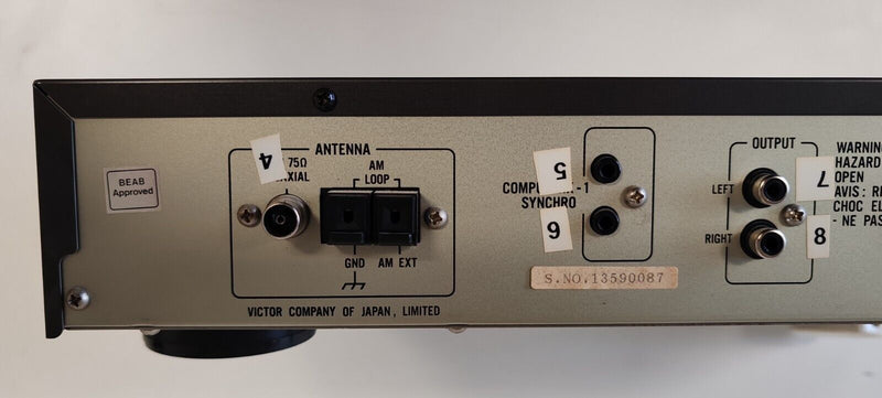 Vintage JVC FX-535L Tuner Separates 1970s - Dark Grey - Vintage - Image 7