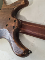 Ibanez Ergodyne EDB555 5 String Electric Bass Guitar Brown Walnut Natural - Image 13