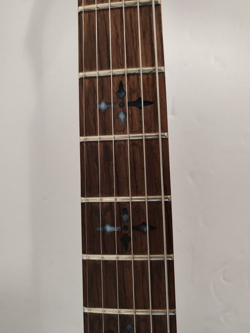 Schecter Diamond Series Demon Solo 6 Custom Black Electric Guitar Left Handed - Image 11