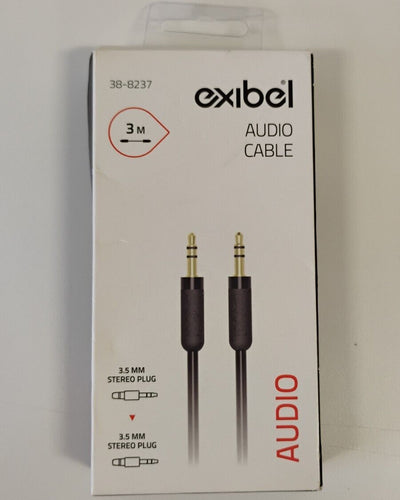Exibel 3.5mm Jack Stereo Audio Cable - 3m