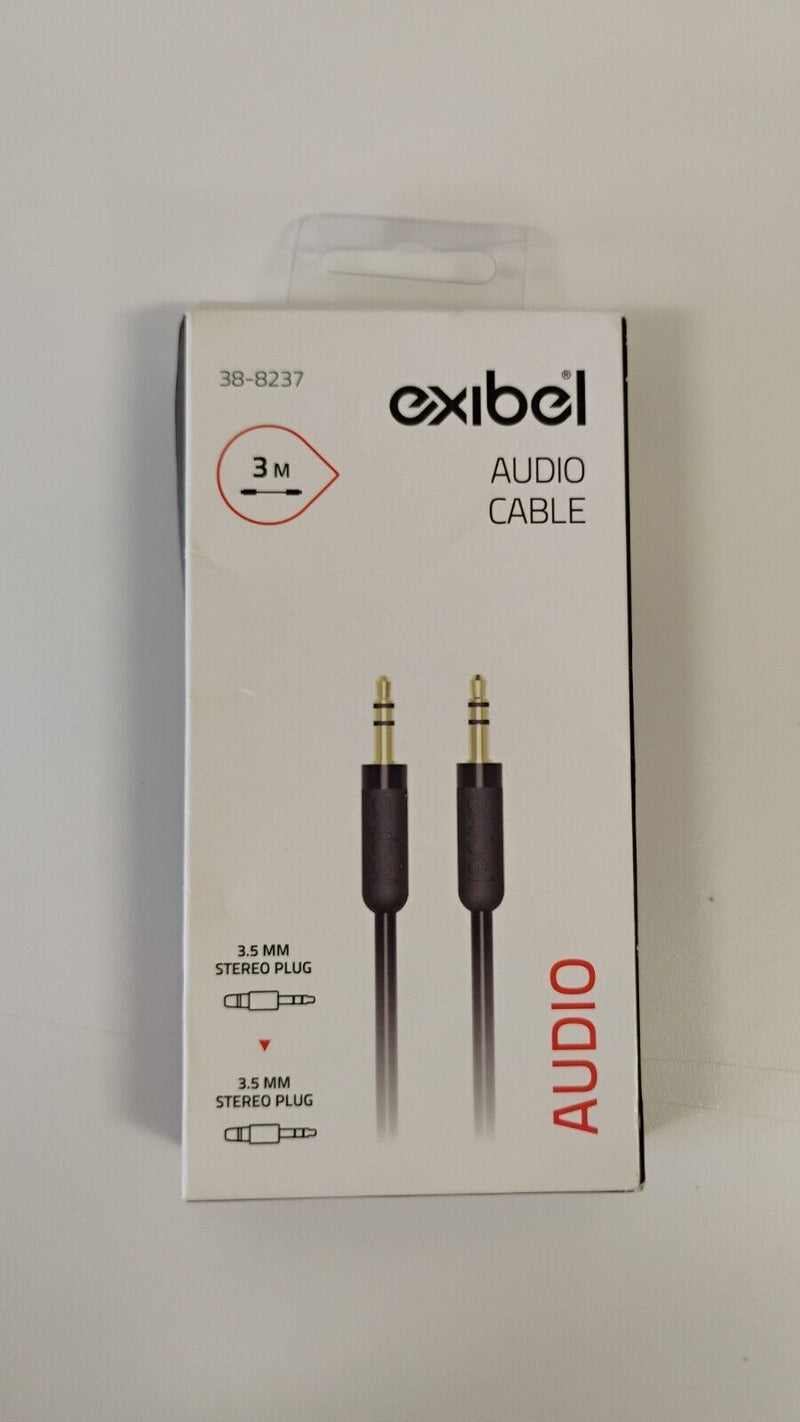 Exibel 3.5mm Jack Stereo Audio Cable - 3m - Image 1