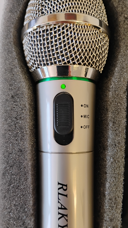 Rlaky AT-309 Wired / Wireless Microphone + Wireless Receiver w/ Original Box
