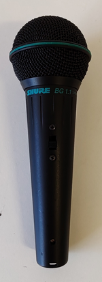 Shure bg1.1 Wired Microphone Dynamic Low Z + Bag + Cable - Image 1