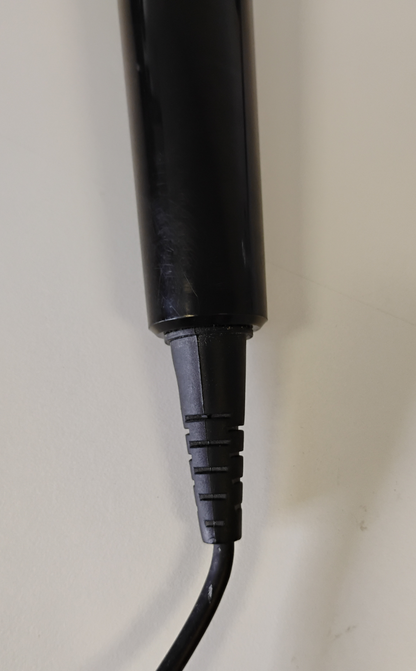 Hit Kit UDM-606 Black Wired Handheld 600O Uni-Directional Moving Coil Microphone