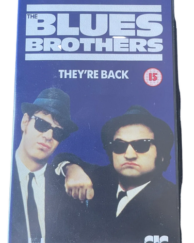 The Blues Brothers - VHS Video Tape PAL - Cult Classic Comedy - Very Good